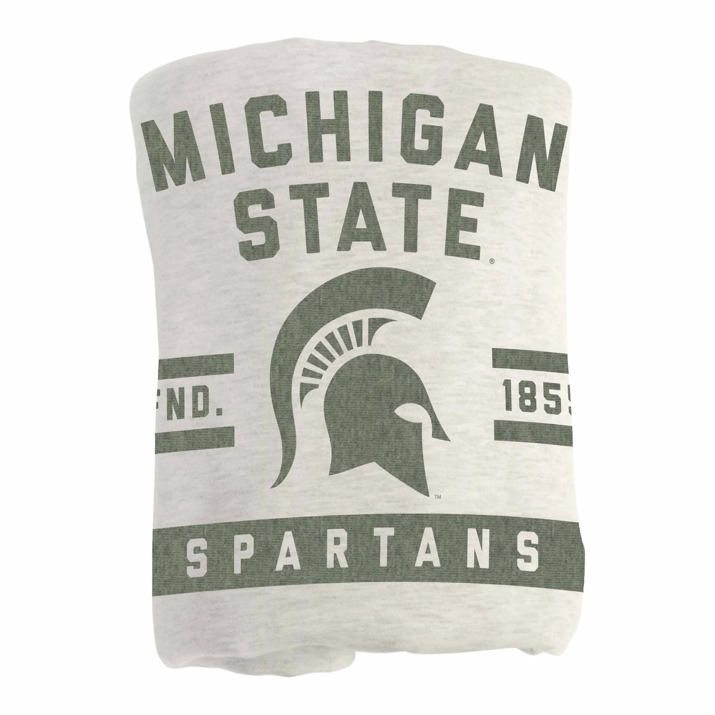 Michigan State Sweatshirt Blanket