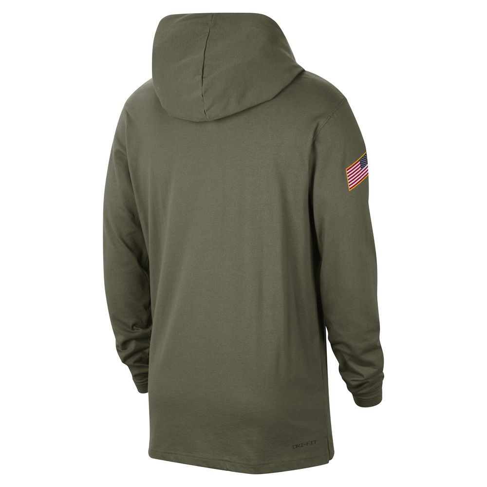 Nike Military Long Sleeve Hood T-Shirt