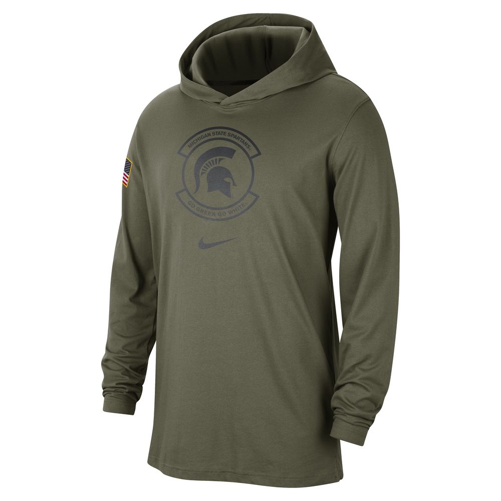 Nike Military Long Sleeve Hood T-Shirt