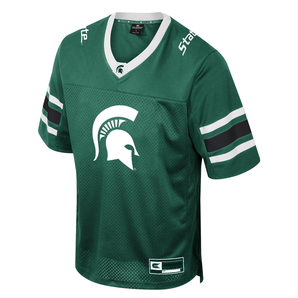 Vinage 90s Michigan factory State Spartans Colosseum Football Jersey Mens XL MSU #32