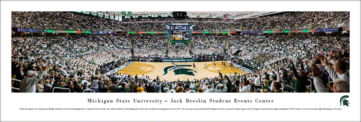 Breslin Center panorama poster