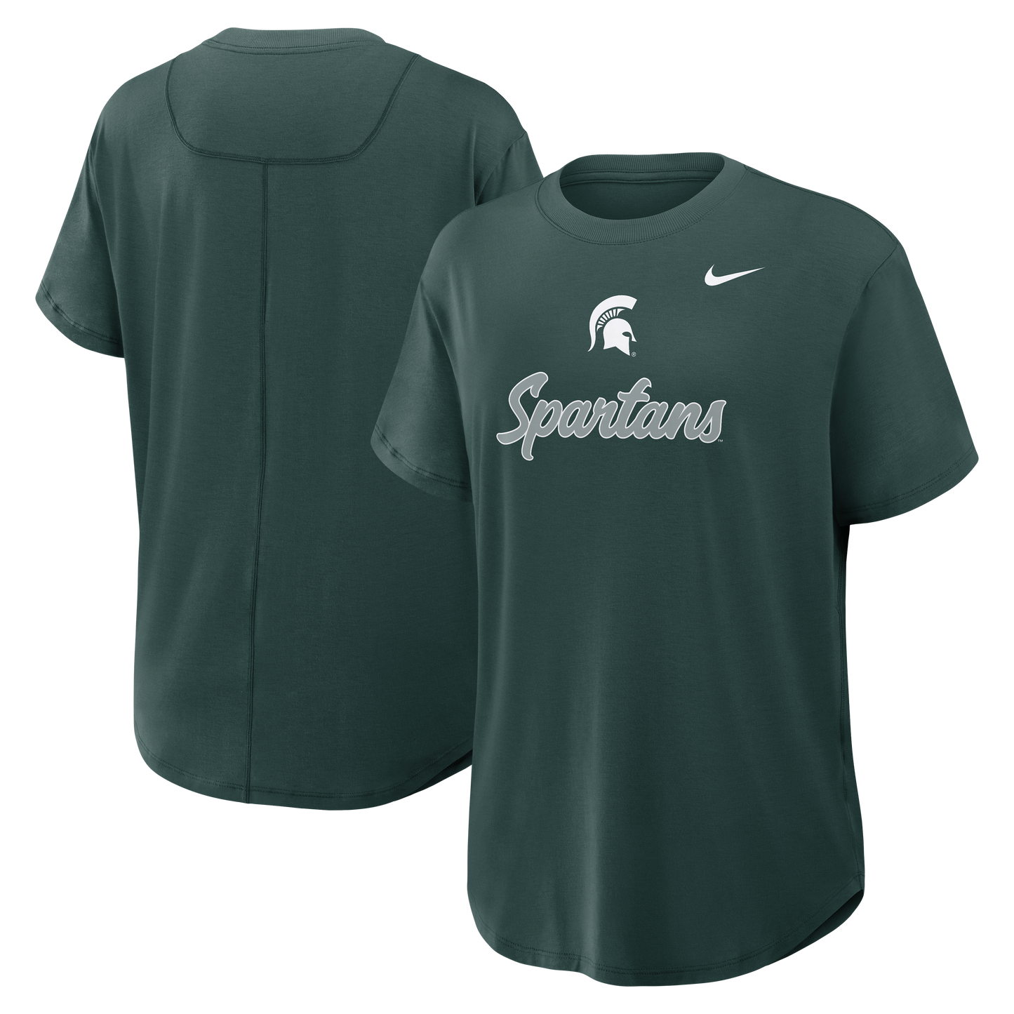 Women's Michigan State Spartans Script Logo T-Shirt