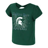 Youth Girls Firework Spartan Helmet Short Sleeve Shirt