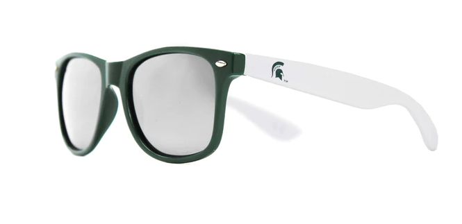 Society43 Sunglasses Green and White