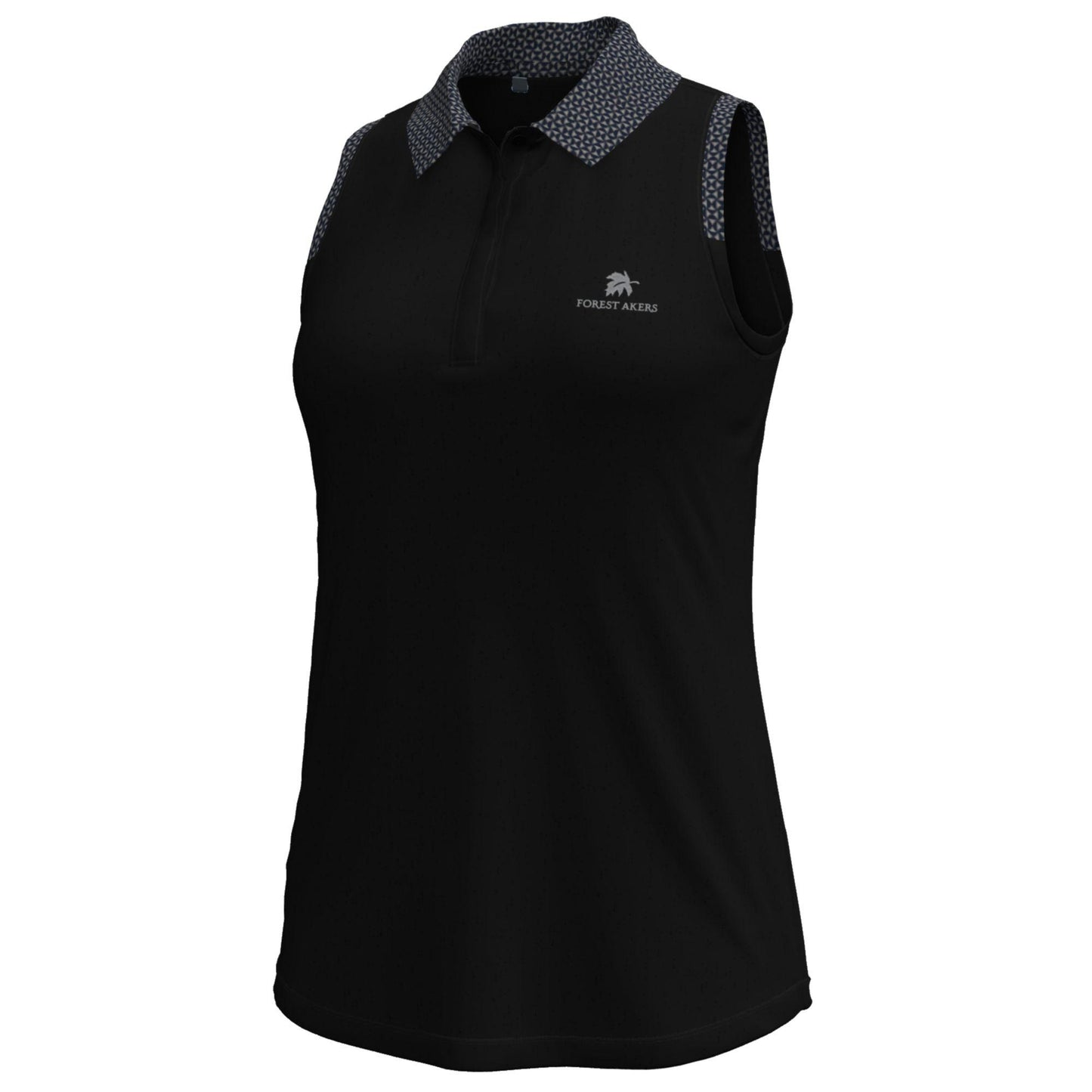 Sleeveless Collared Tank