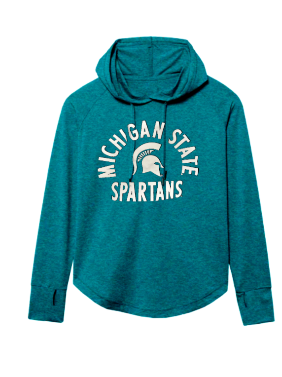 Women's Sportswear Hooded MSU Pullover