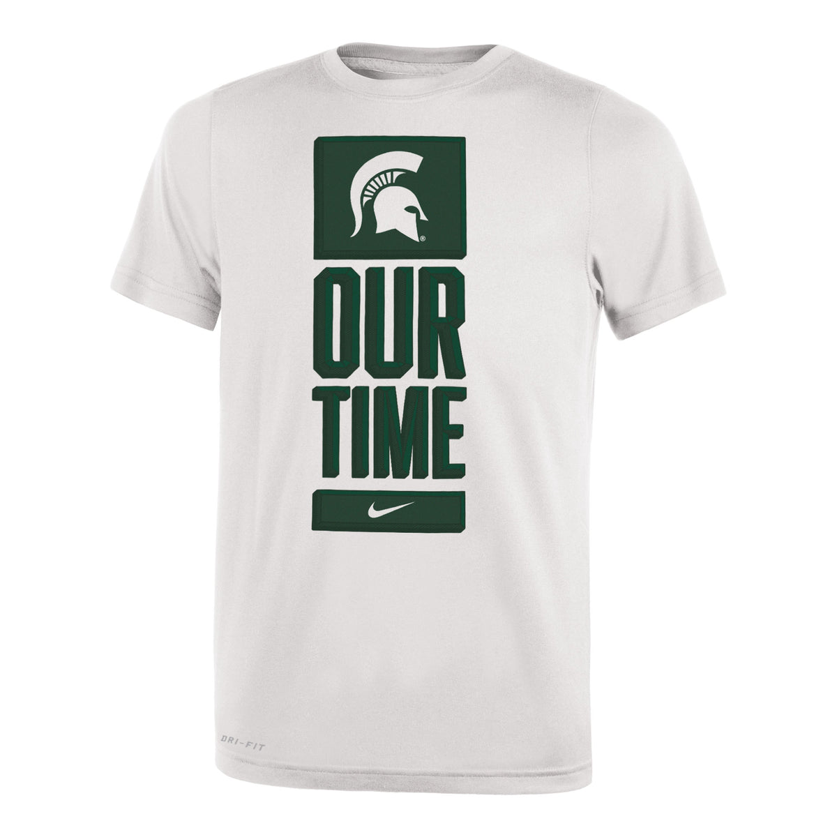 Nike Michigan State "Our Dri-Fit Short Sleeve – Spartan Spirit Shop