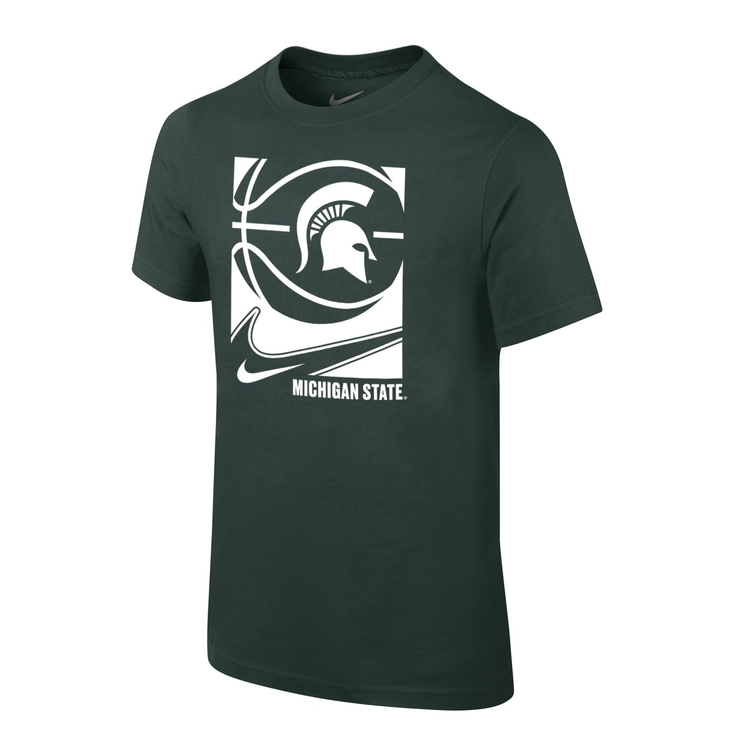 Nike Youth Cotton Basketball Short Sleeve Tee