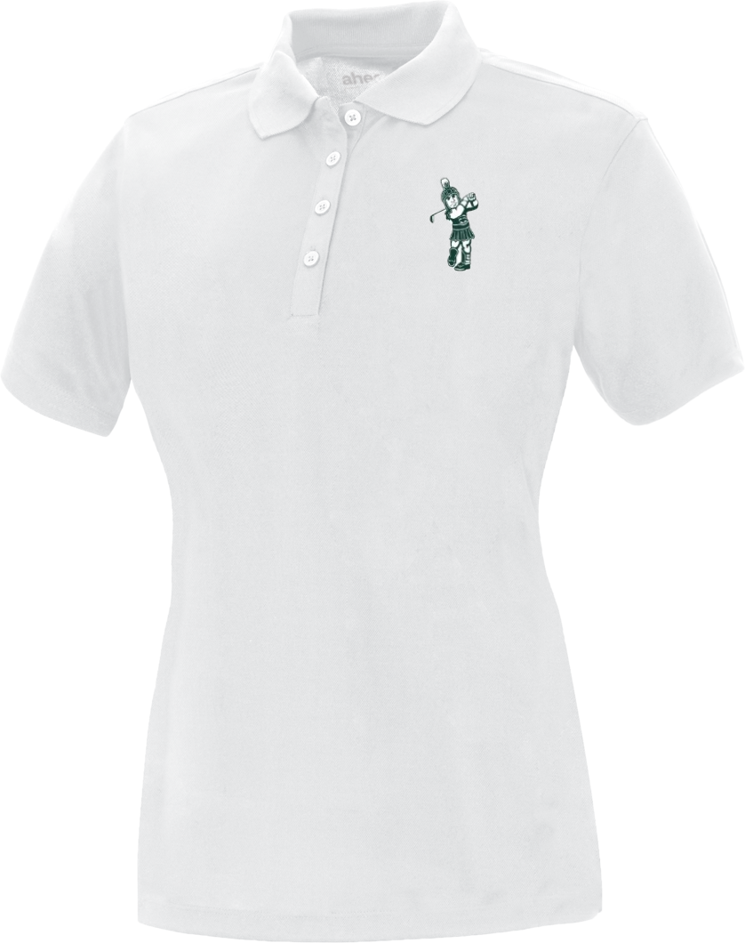 Ahead Women's Sparty Golf Polo White