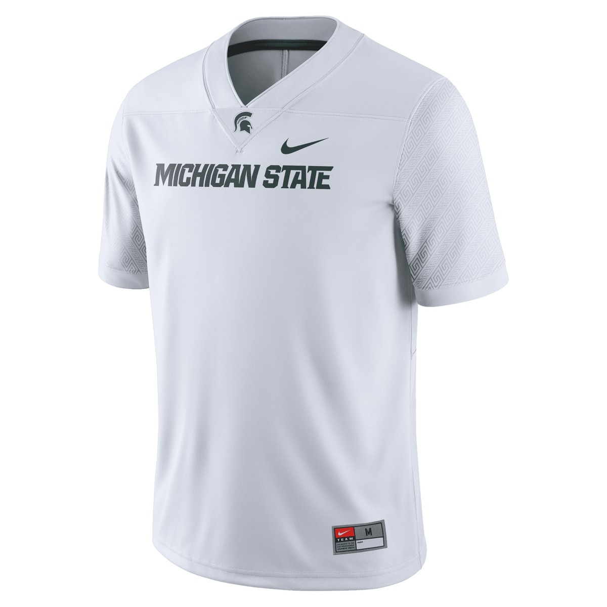 Nike Custom NIL Replica Football Jersey White – Spartan Spirit Shop