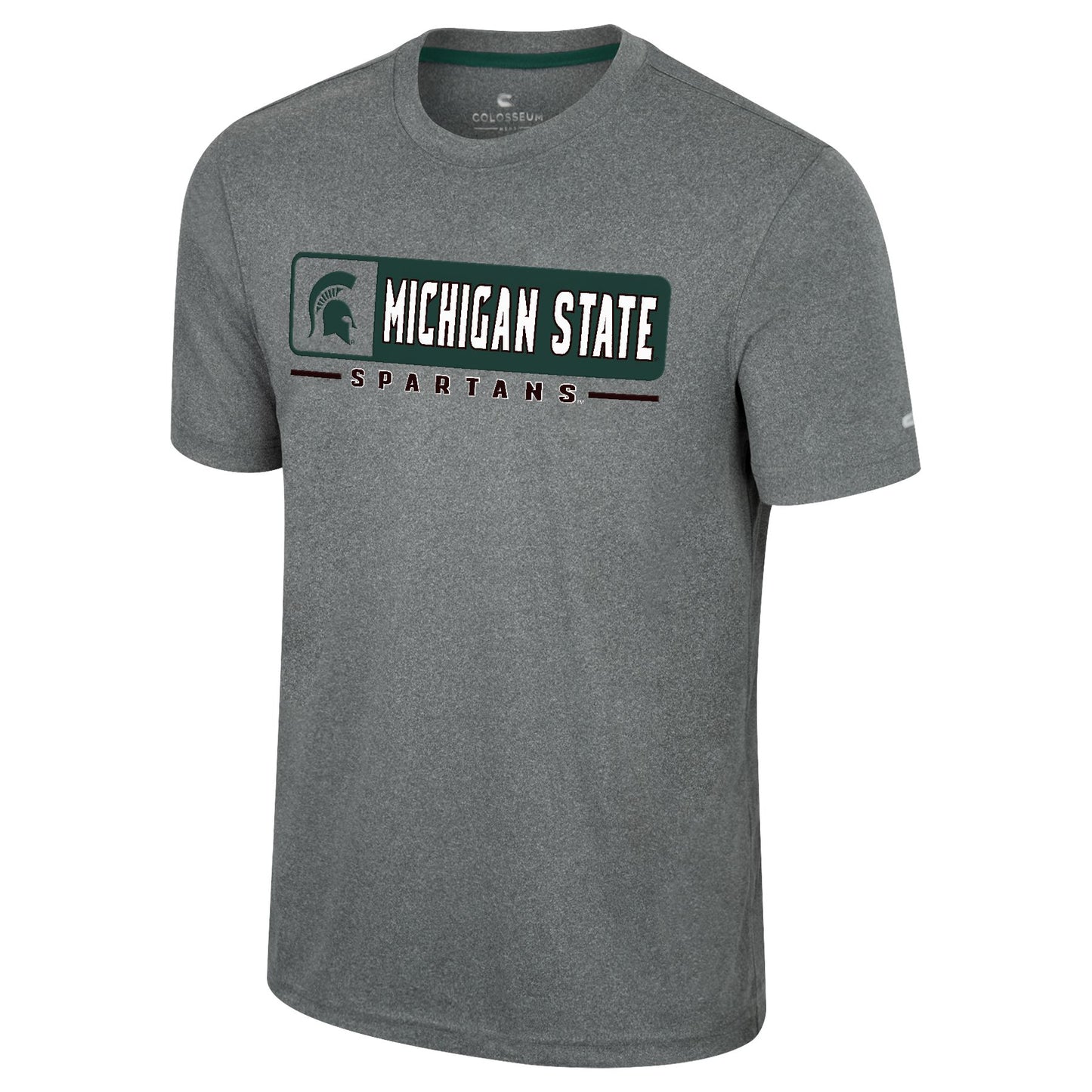 Colosseum Metallic Mint Short Sleeve T-Shirt Gray