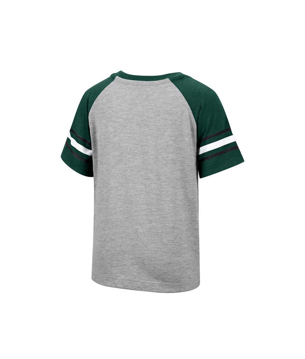 Colosseum Toddler Michigan Wolverines White Baseball Jersey T-Shirt