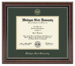 Church Hill Gold Embossed Diploma Frame in Chateau (Bachelor's/ Master's)