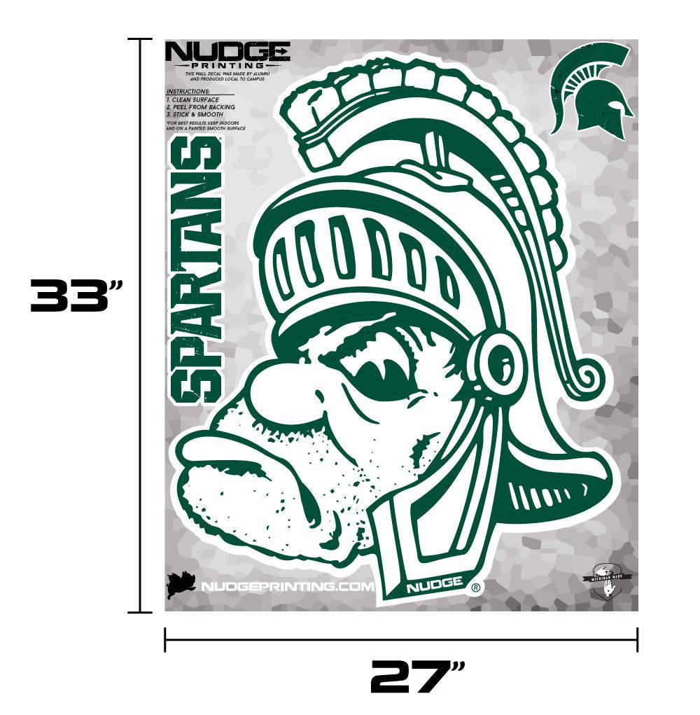 Spartans | Michigan State Spartan Logo Home Banner | Alumni Hall