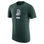 Nike Dri-Fit Triblend Gruff Short Sleeve T-Shirt Green