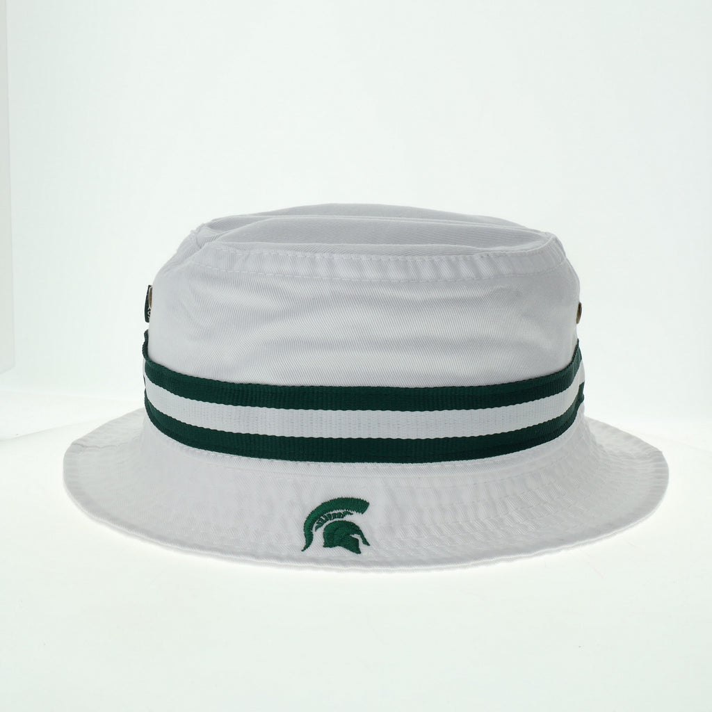 Legacy Relaxed Twill Bucket Hat White – Spartan Spirit Shop