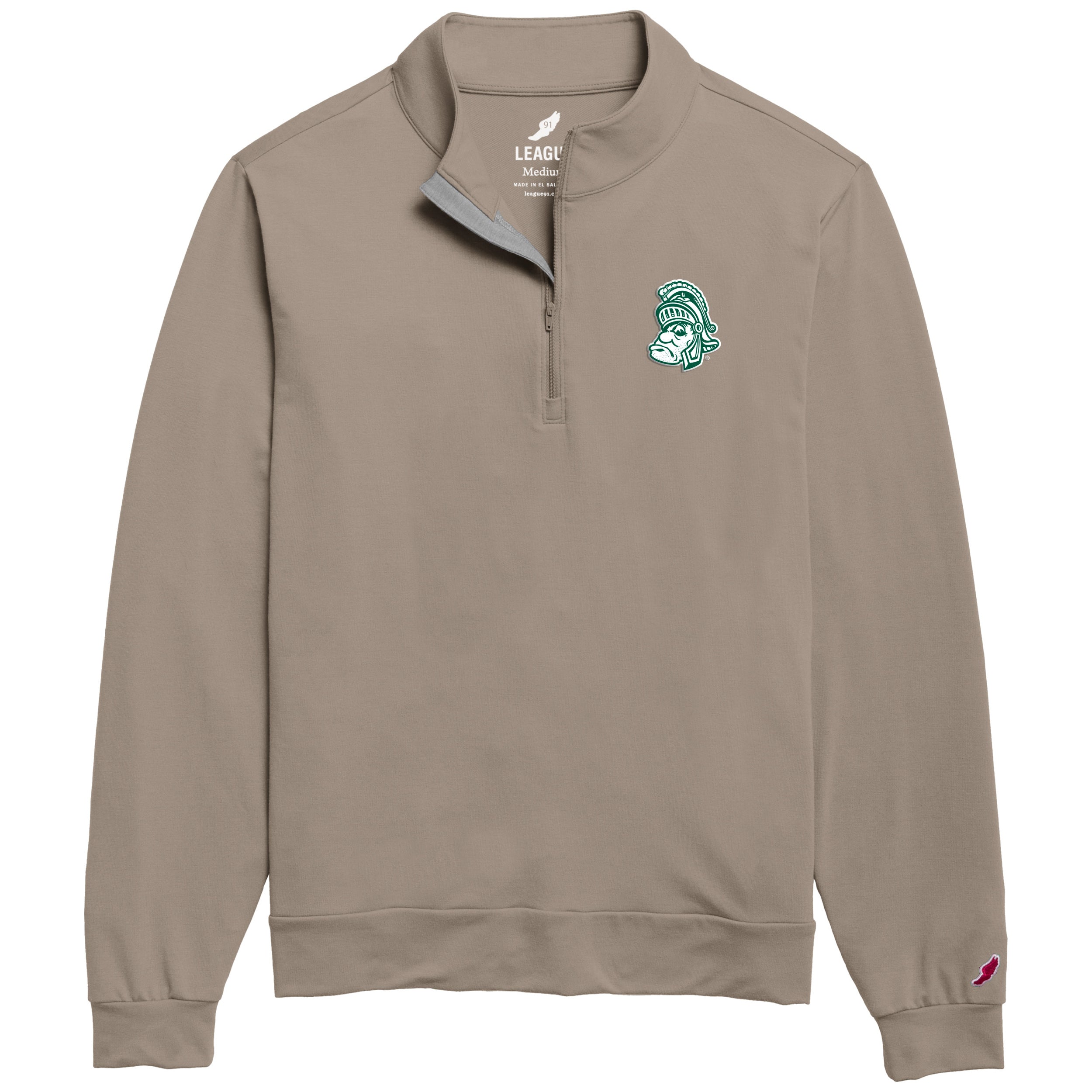 [GROVE]★22F/W METTY OPS All Day Gruff Sparty Long Sleeve Quarter-Zip – Spartan