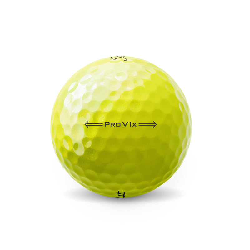 A white Titleist golf ball with red text personalized with a name and message.