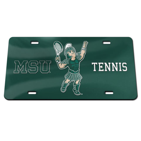 Wincraft Tennis Sparty Acrylic License Plate