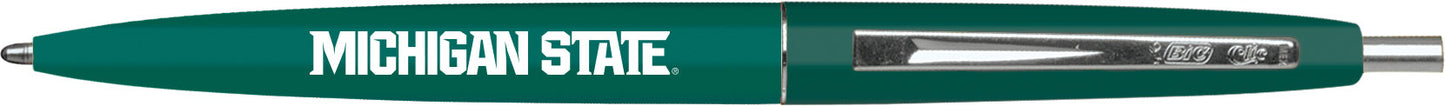 Michigan State Silver Accent Pen
