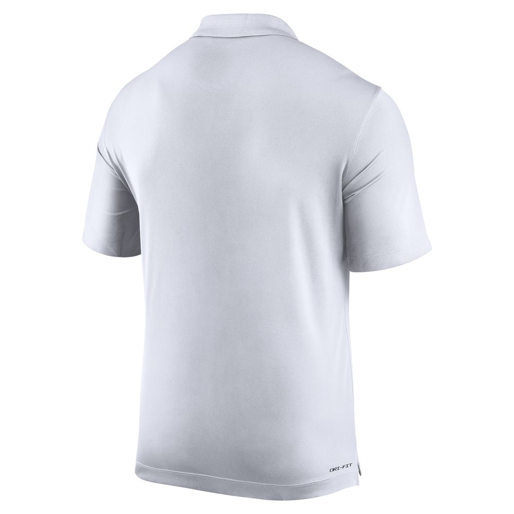Nike White Dri-FIT MSU Polo