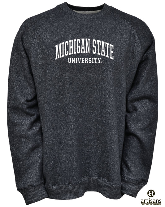 Artisan Michigan State University Bennett Raglan Crew