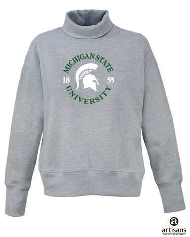 Artisan Michigan State University Turtle neck Sweat Shirt