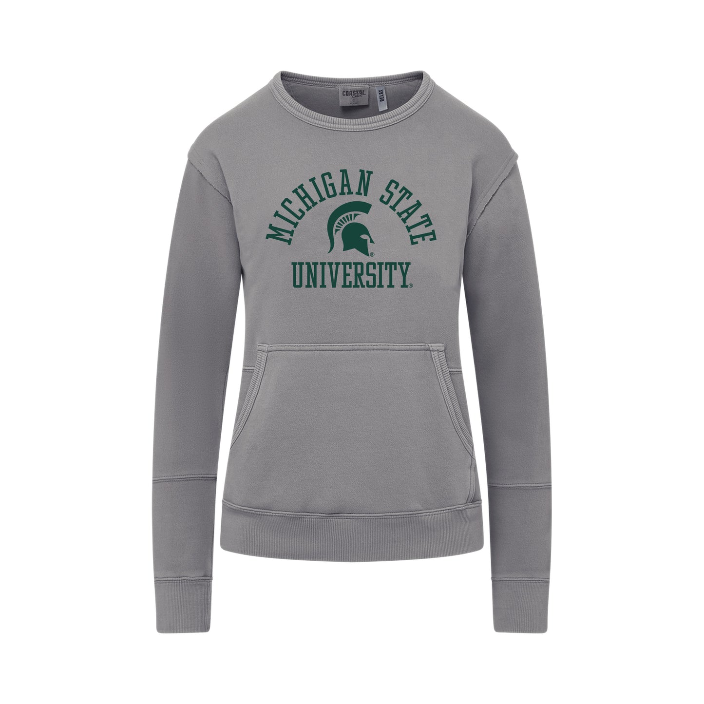 Michigan State University Pocket Crew Pullover