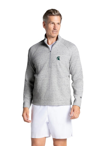 IBKUL Oxford 1/4 Zip Pullover