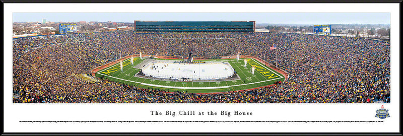 The Big Chill at The Big House Panoramic Poster