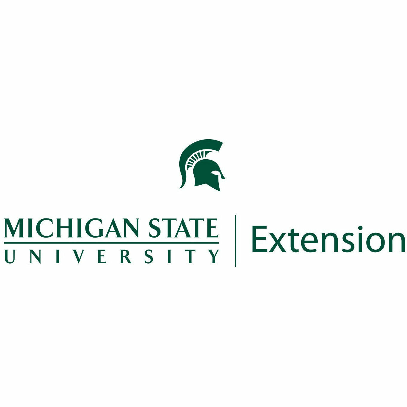 Image of the MSU Extension logo in Spartan green. This logo will be displayed on the cover of the note cards. 