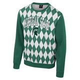 Colosseum Argyle Green Pullover