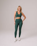 KadyLuxe Helmet Green Leggings