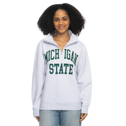 Michigan State Embroidered Quarter Zip