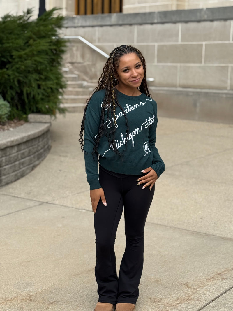 Spartan Women's KadyLuxe Love Letter Sweater