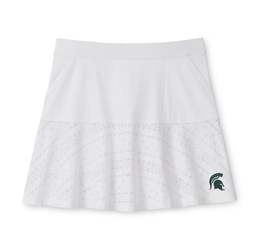 Eyelet Golf Skort