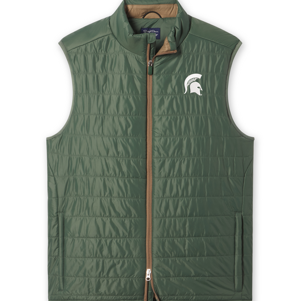 MSU Straight Down Men's Sierra Quilted Vest