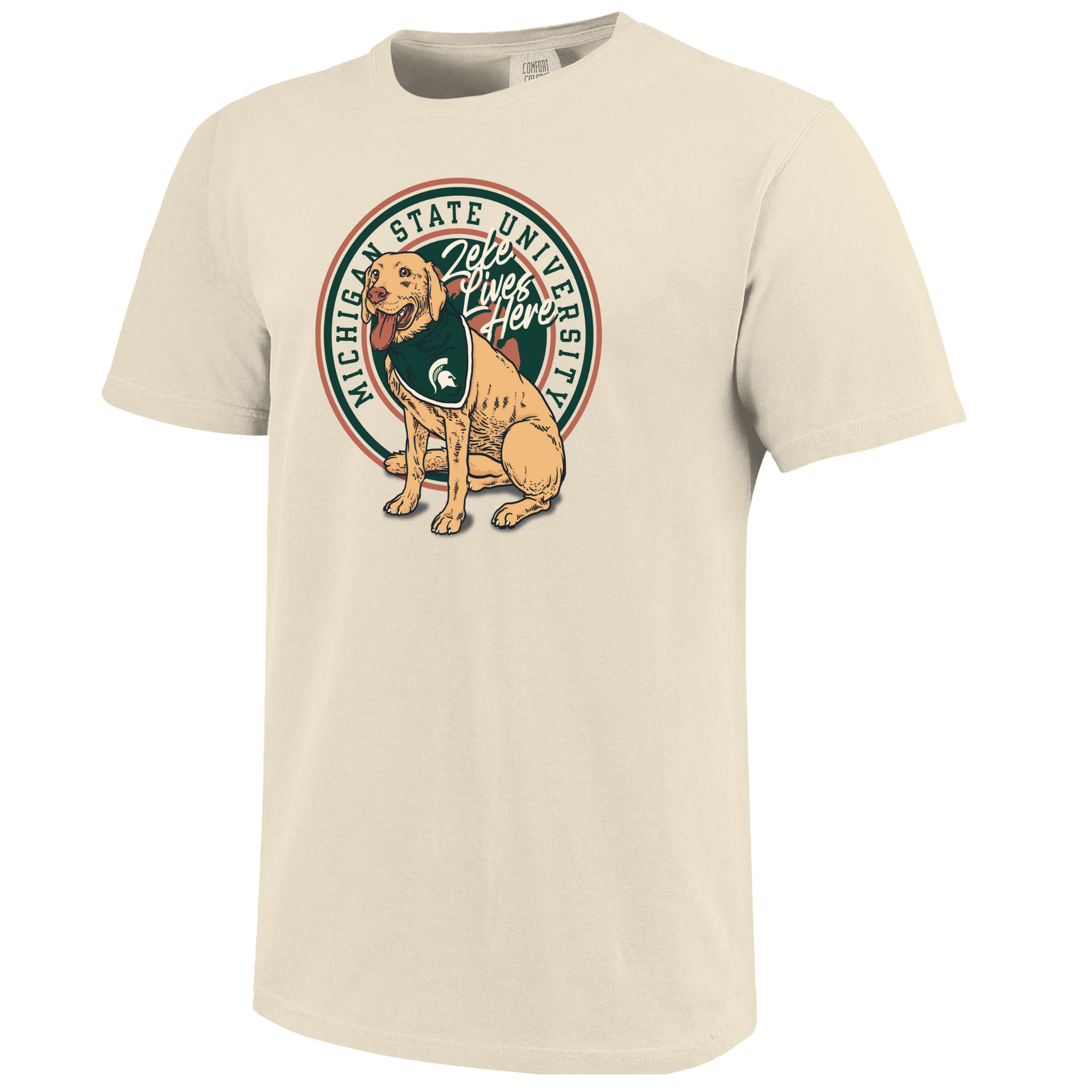 Zeke the Wonderdog Short Sleeve T-Shirt – Spartan Spirit Shop