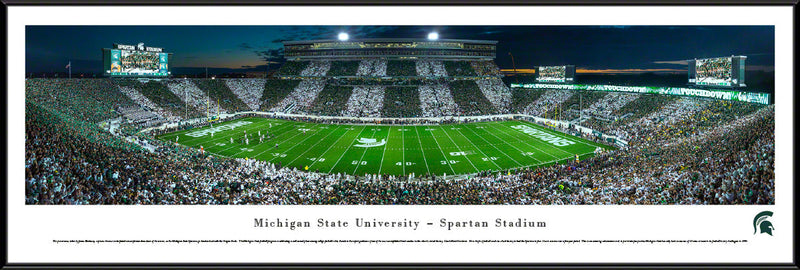 Stripe the Stadium panorama poster