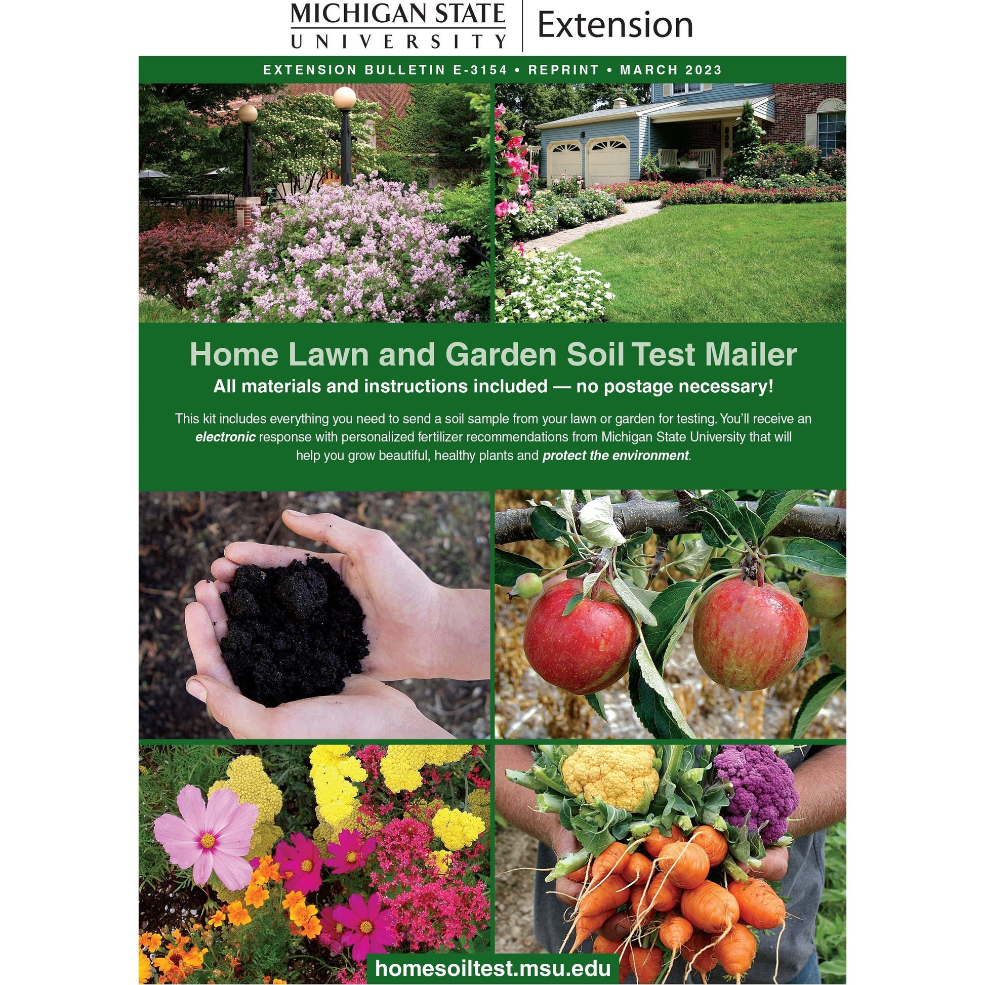 msu plant fertilizer Soil Test Mailer – Spartan Spirit Shop