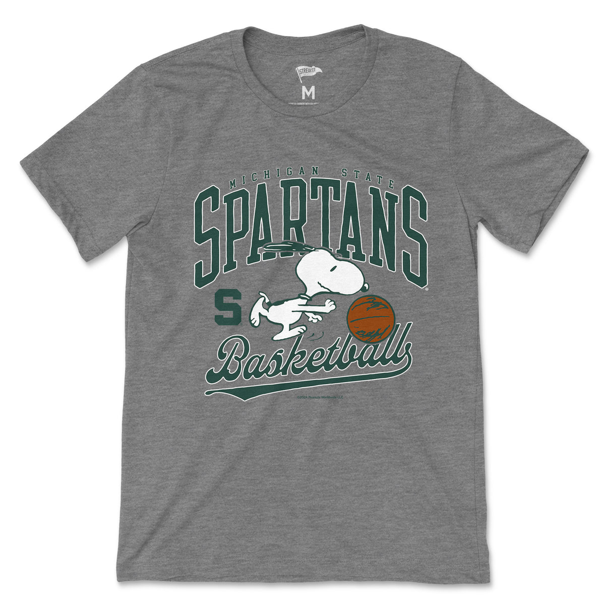 Peanuts x Michigan State Basketball Short Sleeve – Spartan Spirit Shop