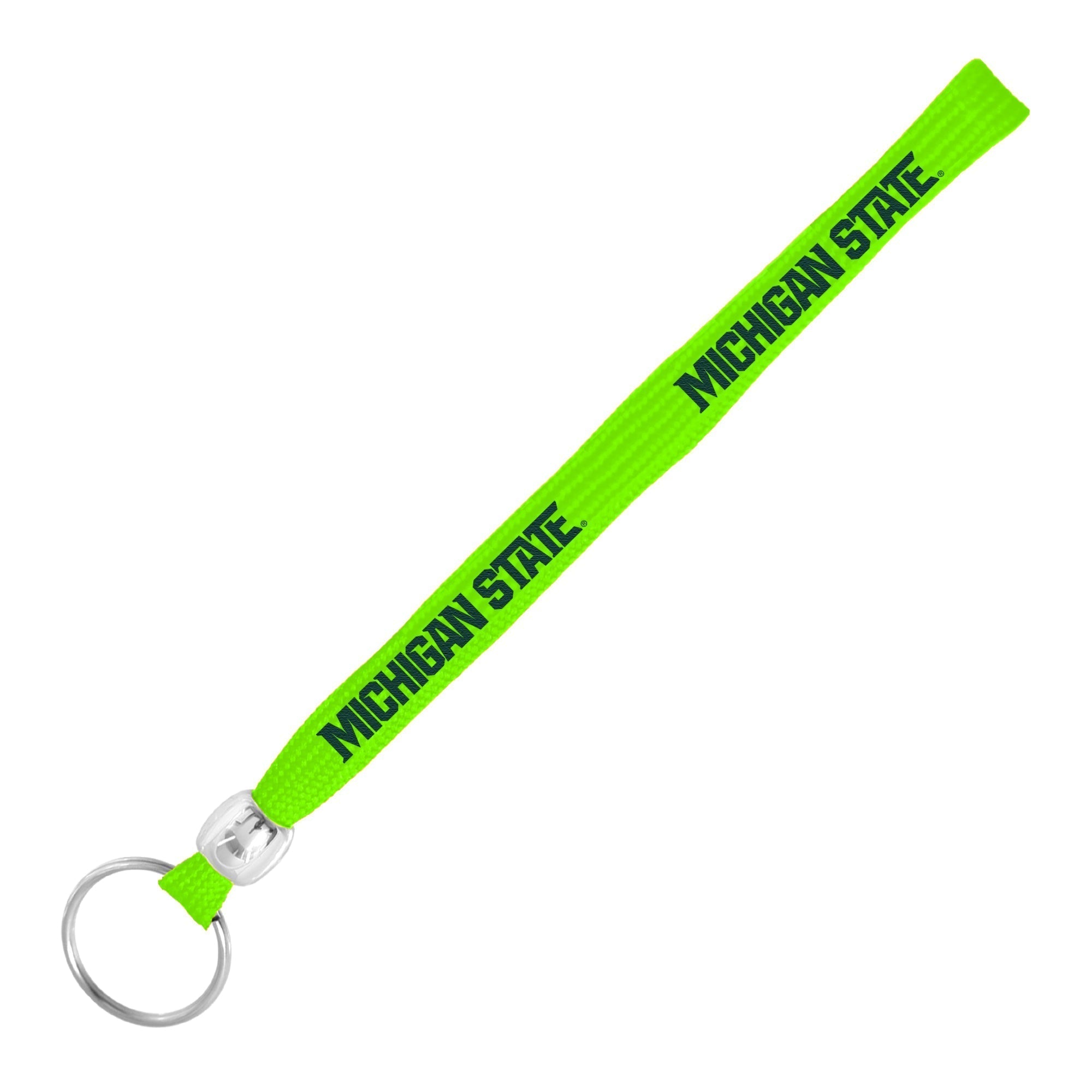 Michigan State Key Strap - Lime Green – Spartan Spirit Shop