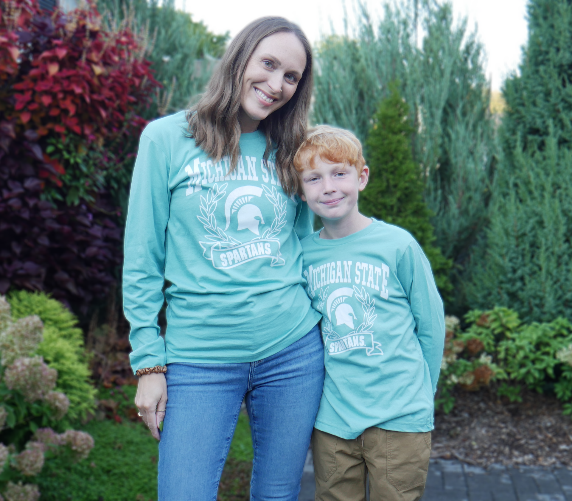 Michigan State Women's Long Sleeve Boyfriend T-Shirt – Spartan