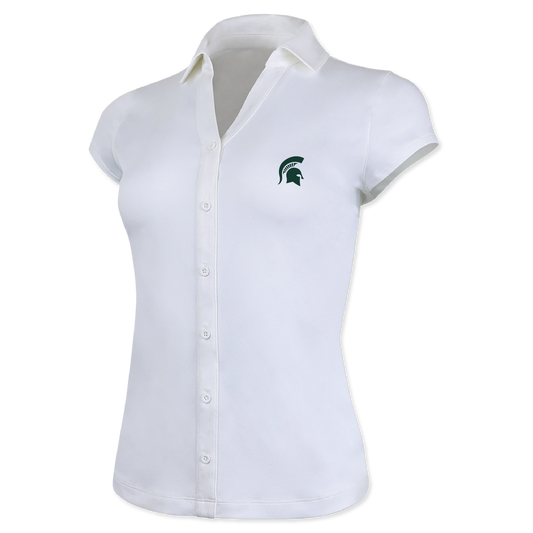Women's Button Up Golf Top