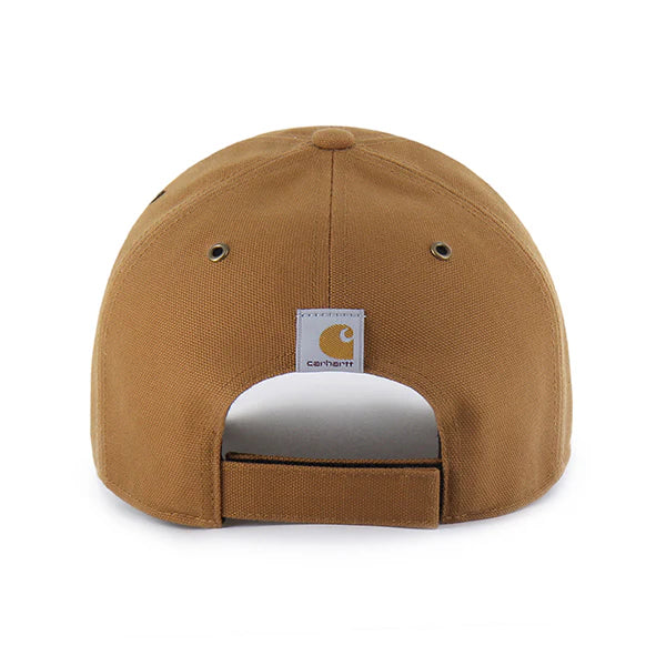 Brown cap with Carhartt logo on a white background