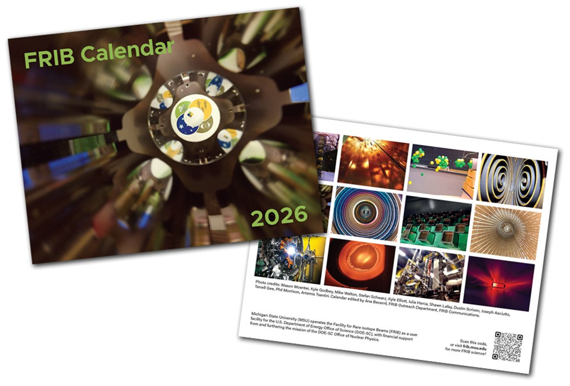 FRIB 2026 Calendars