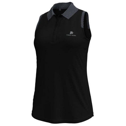 Sleeveless Collared Tank