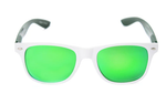 Society43 Sunglasses White and Green