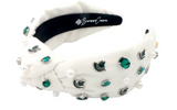 Brianna Cannon Michigan State Logo Headband