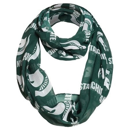 Little Earth Michigan State Infinity Scarf